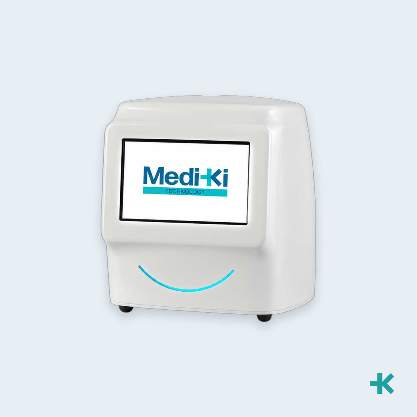 Dettaglio del dispositivo Elektra 3.0 su fondo neutro
