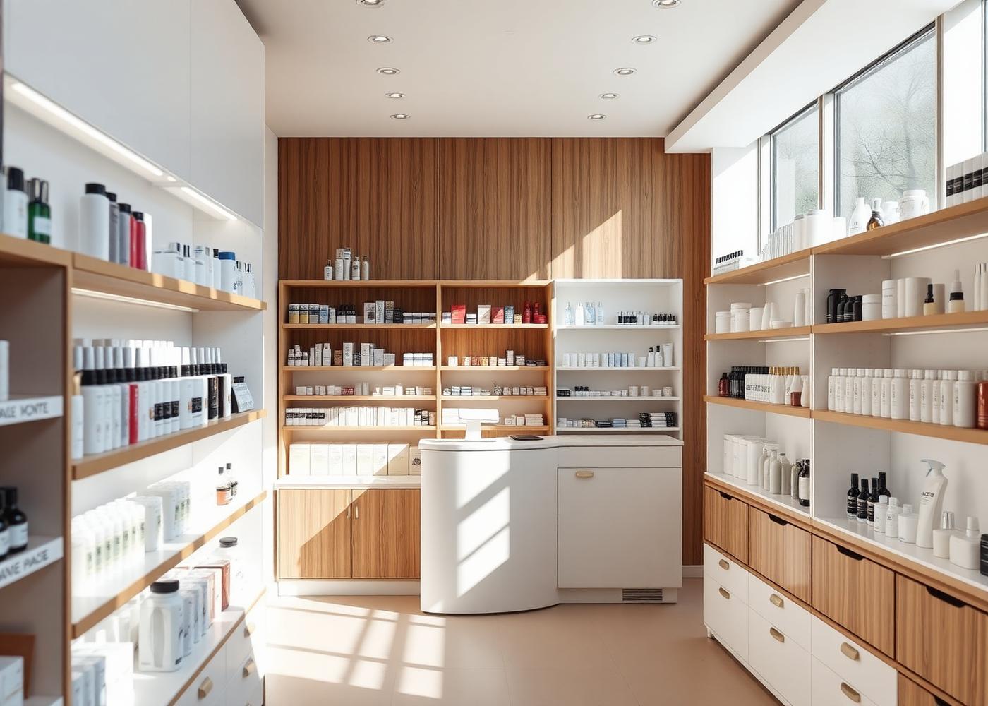 Cabina estetica in farmacia
